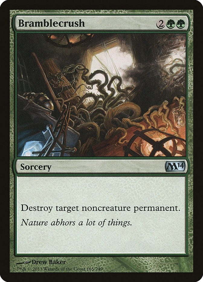Image for Bramblecrush (Magic 2014 (M14)) (165) - Magic: The Gathering