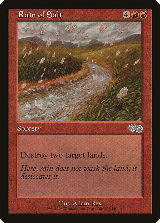Image for Rain of Salt (Urza's Saga) (206) - Magic: The Gathering