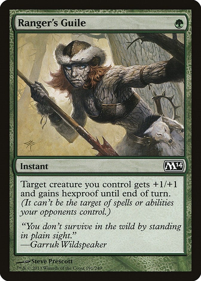 Image for Ranger's Guile (Magic 2014 (M14)) (191) - Magic: The Gathering