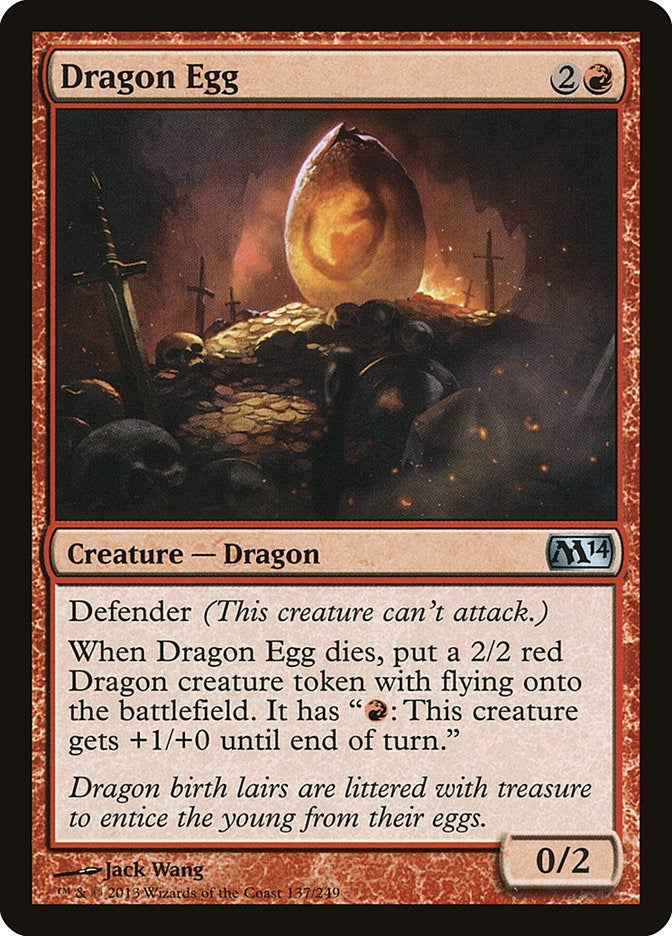 Image for Dragon Egg (Magic 2014 (M14)) (137) - Magic: The Gathering