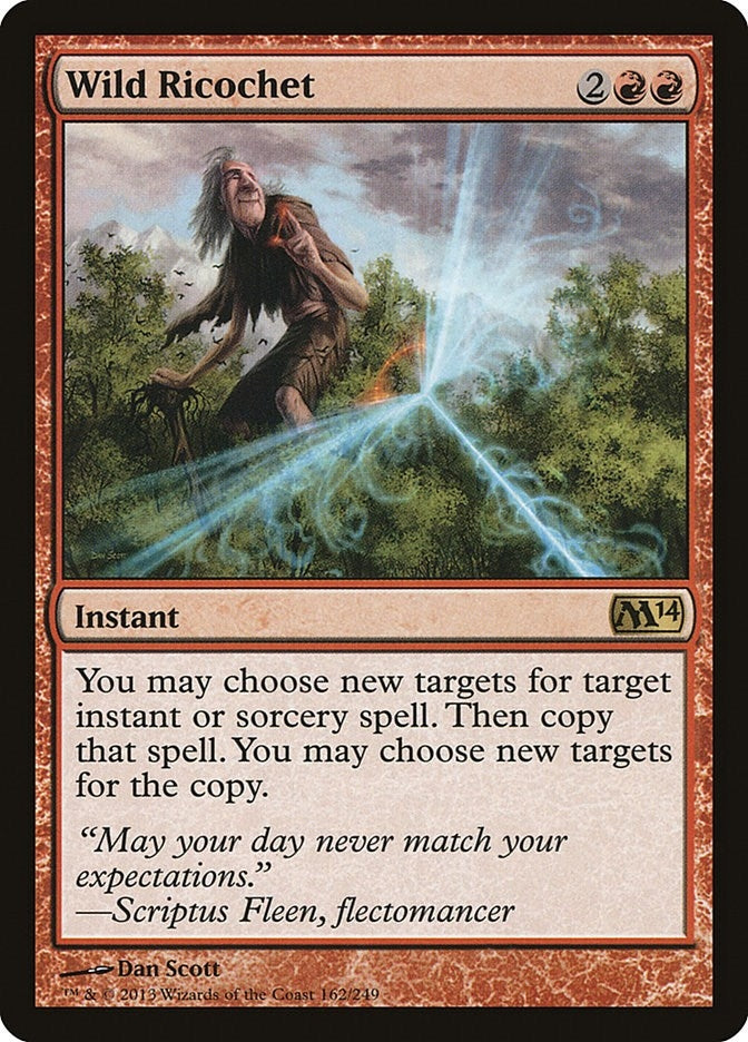 Image for Wild Ricochet (Magic 2014 (M14)) (162) - Magic: The Gathering