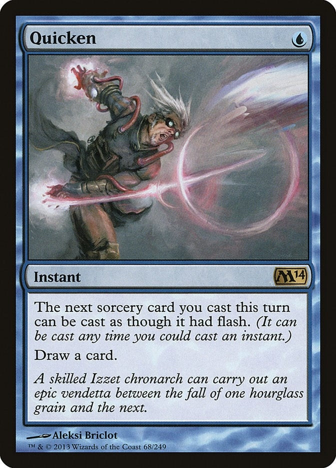 Image for Quicken (Magic 2014 (M14)) (68) - Magic: The Gathering