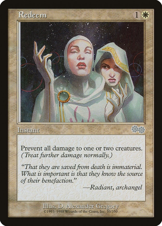 Image for Redeem (Urza's Saga) (33) - Magic: The Gathering