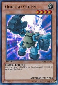 Image for Gogogo Golem (Number Hunters) (NUMH-EN017) - YuGiOh