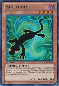 Image for Kagetokage (Number Hunters) (NUMH-EN018) - YuGiOh