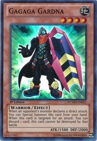 Image for Gagaga Gardna (Number Hunters) (NUMH-EN021) - YuGiOh