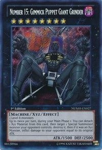 Image for Number 15: Gimmick Puppet Giant Grinder (Number Hunters) (NUMH-EN027) - YuGiOh