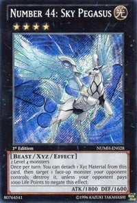 Image for Number 44: Sky Pegasus (Number Hunters) (NUMH-EN028) - YuGiOh