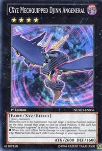 Image for CXyz Mechquipped Djinn Angeneral (Number Hunters) (NUMH-EN036) - YuGiOh