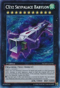 Image for CXyz Skypalace Babylon (Number Hunters) (NUMH-EN046) - YuGiOh