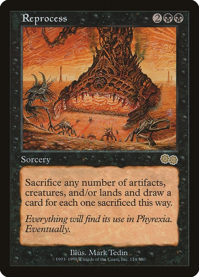 Image for Reprocess (Urza's Saga) (154) - Magic: The Gathering
