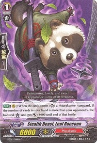 Image for Stealth Beast, Leaf Raccoon (BT05: Awakening of Twin Blades) (BT05/058EN) - Cardfight Vanguard