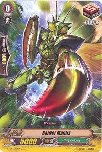 Image for Raider Mantis (BT04: Eclipse of Illusionary Shadows) (BT04/067EN) - Cardfight Vanguard