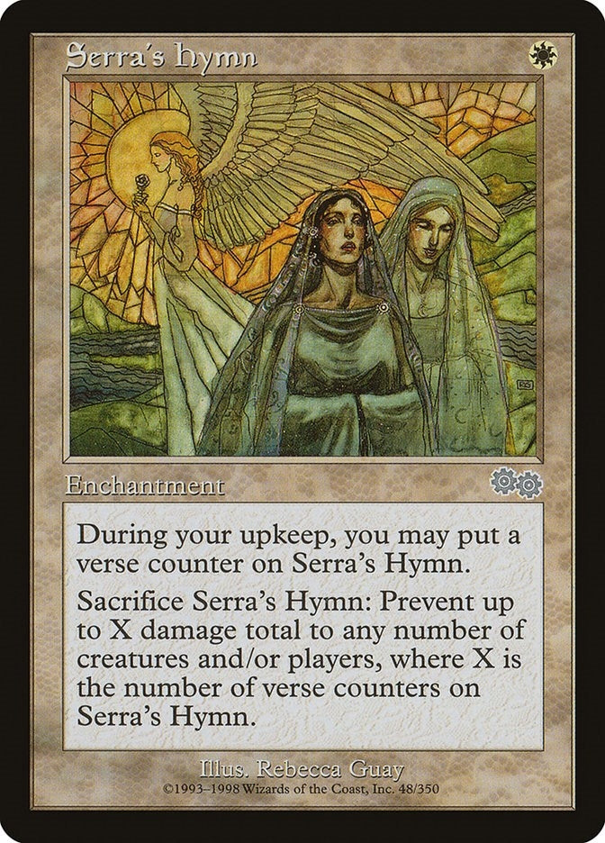 Image for Serra's Hymn (Urza's Saga) (48) - Magic: The Gathering