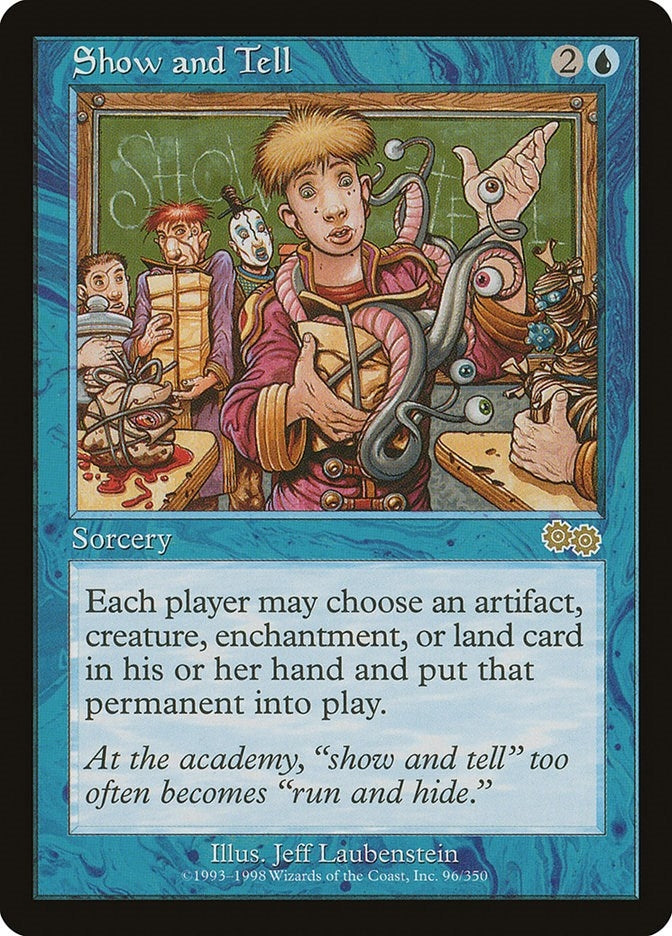 Image for Show and Tell (Urza's Saga) (96) - Magic: The Gathering