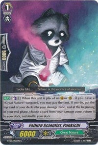 Image for Failure Scientist, Ponkichi (BT07: Rampage of the Beast King) (BT07/055EN) - Cardfight Vanguard