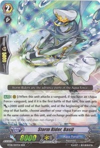 Image for Storm Rider, Basil (BT08: Blue Storm Armada) (BT08/007EN) - Cardfight Vanguard