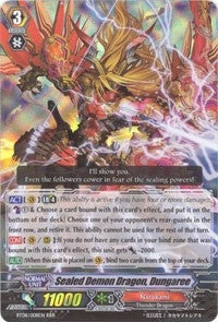 Image for Sealed Demon Dragon, Dungaree (BT08: Blue Storm Armada) (BT08/008EN) - Cardfight Vanguard