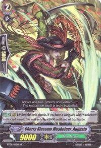 Image for Cherry Blossom Musketeer, Augusto (BT08: Blue Storm Armada) (BT08/011EN) - Cardfight Vanguard