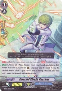 Image for Emerald Shield, Paschal (BT08: Blue Storm Armada) (BT08/019EN) - Cardfight Vanguard