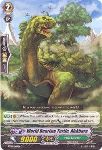 Image for World Bearing Turtle, Ahkbara (BT08: Blue Storm Armada) (BT08/061EN) - Cardfight Vanguard