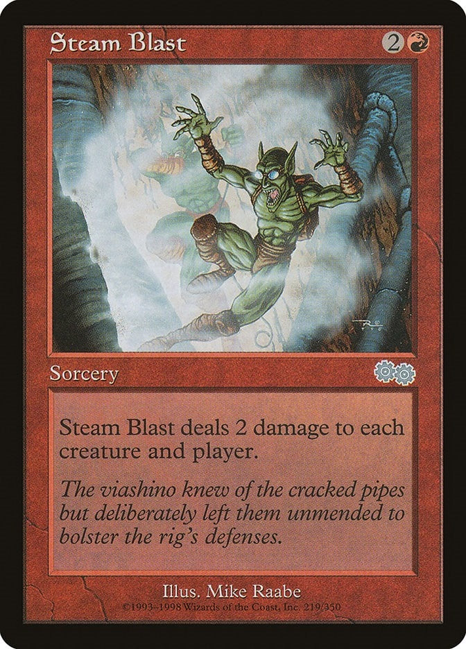 Image for Steam Blast (Urza's Saga) (219) - Magic: The Gathering