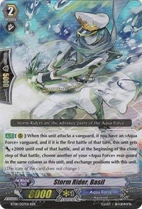 Image for Storm Rider, Basil (SP) (BT08: Blue Storm Armada) (BT08/S07EN) - Cardfight Vanguard