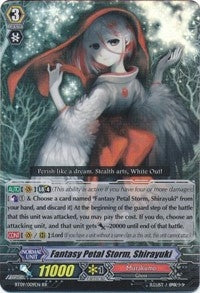 Image for Fantasy Petal Storm, Shirayuki (BT09: Clash of Knights & Dragons) (BT09/009EN) - Cardfight Vanguard
