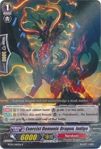Image for Exorcist Demonic Dragon, Indigo (BT09: Clash of Knights & Dragons) (BT09/040EN) - Cardfight Vanguard