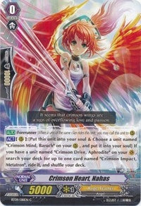 Image for Crimson Heart, Nahas (BT09: Clash of Knights & Dragons) (BT09/081EN) - Cardfight Vanguard