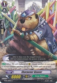 Image for Sharpener Beaver (BT09: Clash of Knights & Dragons) (BT09/089EN) - Cardfight Vanguard