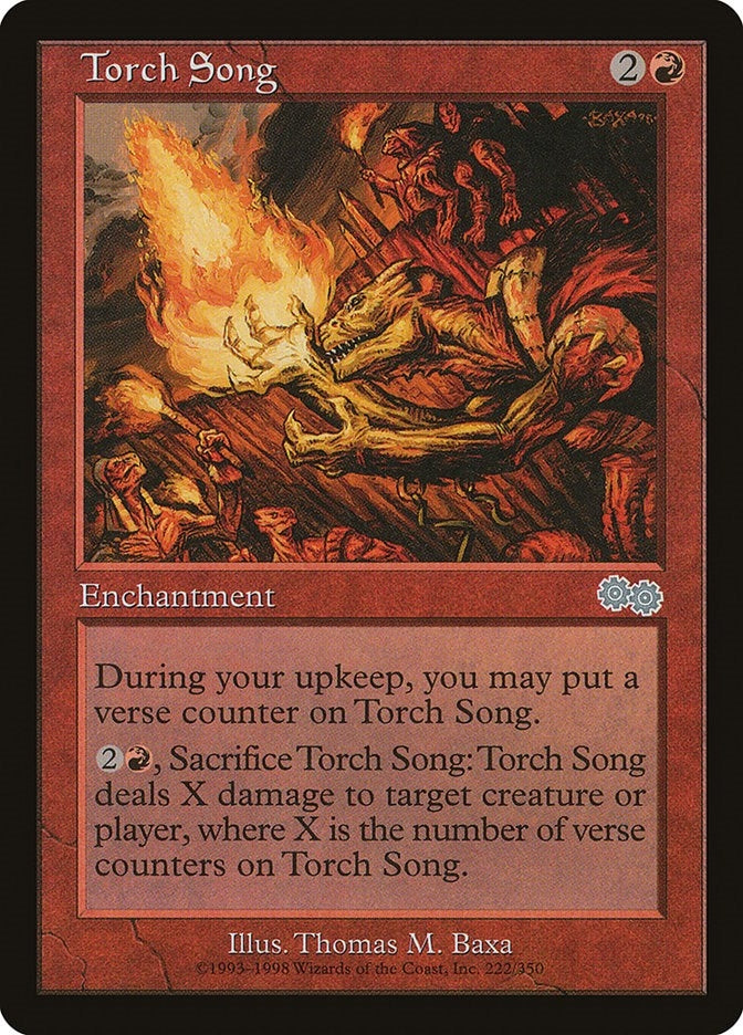 Image for Torch Song (Urza's Saga) (222) - Magic: The Gathering