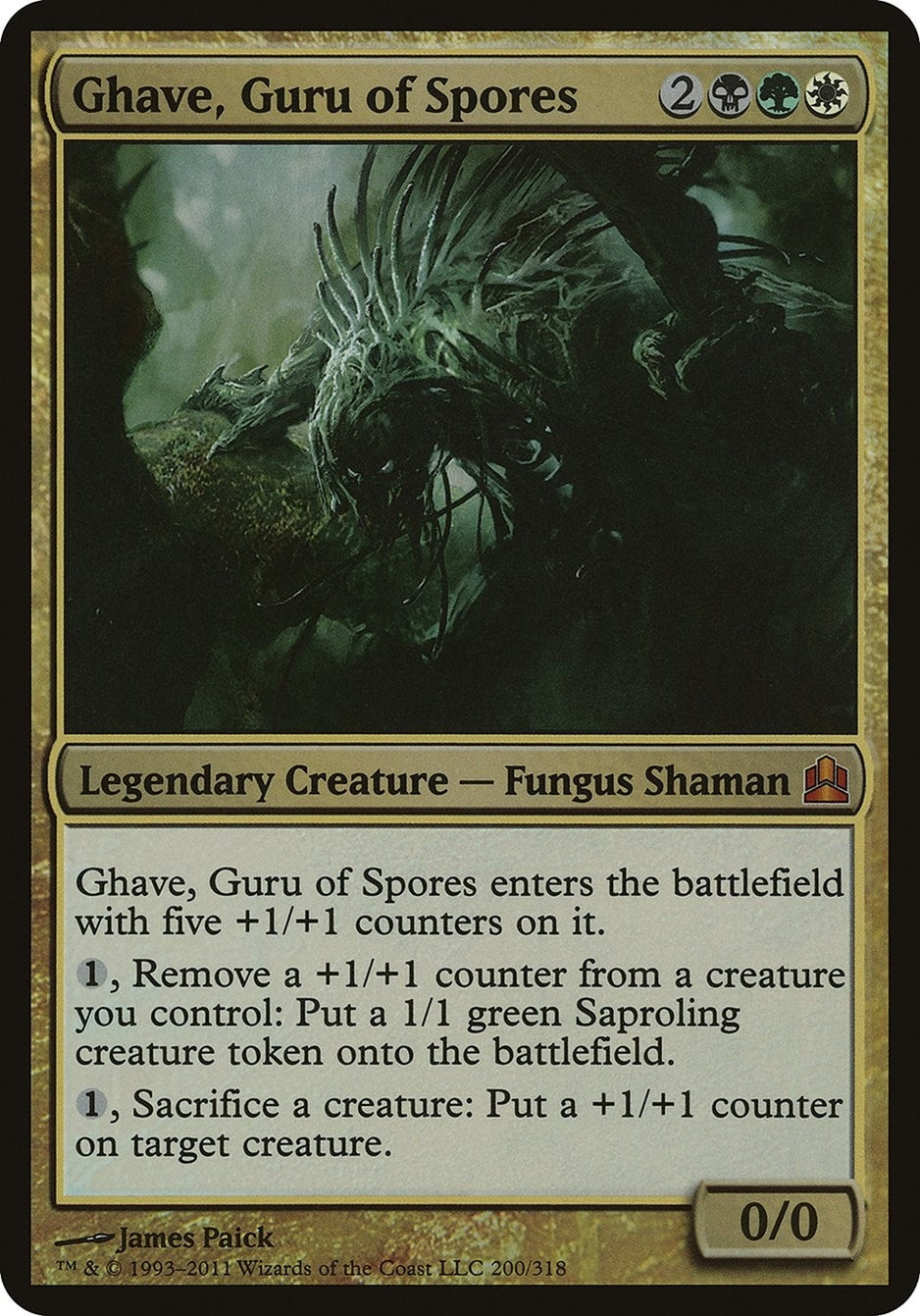 Image for Ghave, Guru of Spores (Commander) (Oversize Cards) (200) - Magic: The Gathering