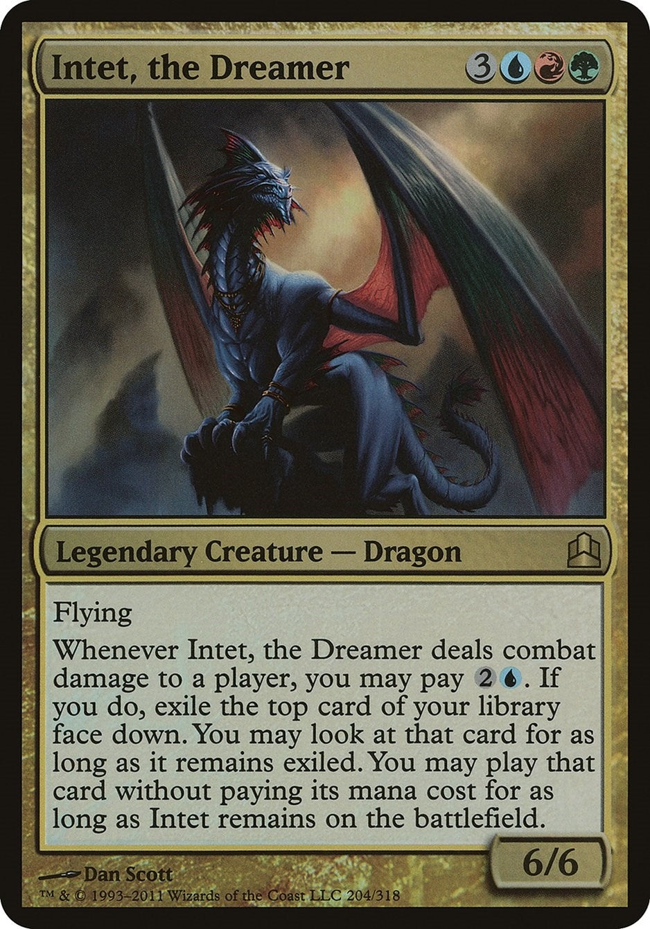 Image for Intet, the Dreamer (Commander) (Oversize Cards) - Magic: The Gathering