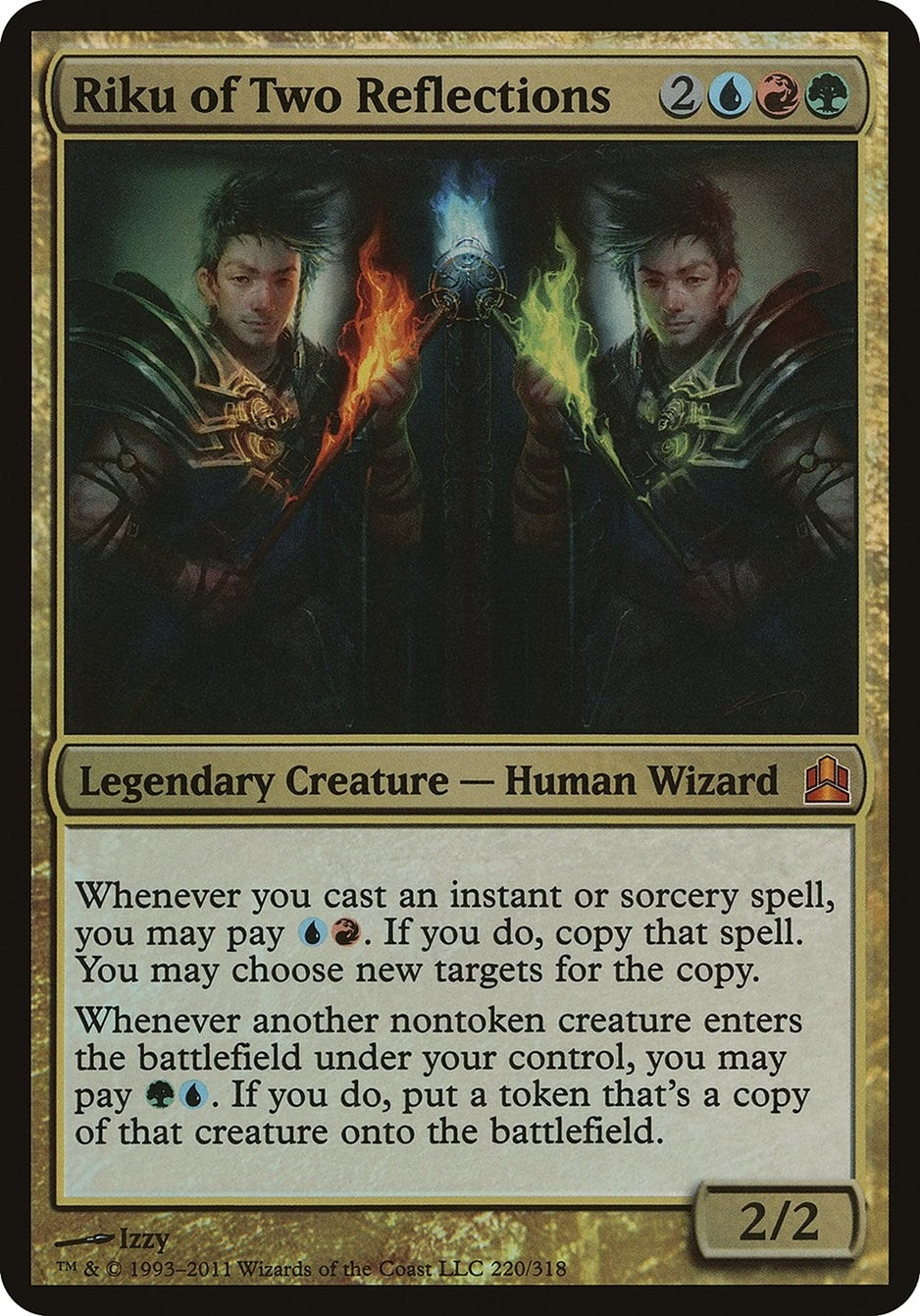 Image for Riku of Two Reflections (Commander) (Oversize Cards) (220) - Magic: The Gathering