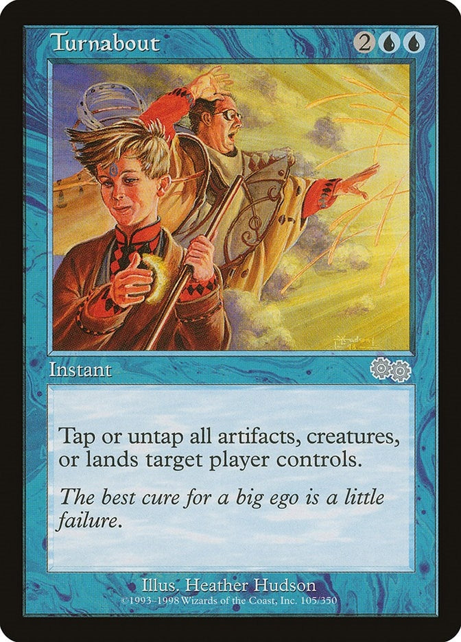 Image for Turnabout (Urza's Saga) (105) - Magic: The Gathering