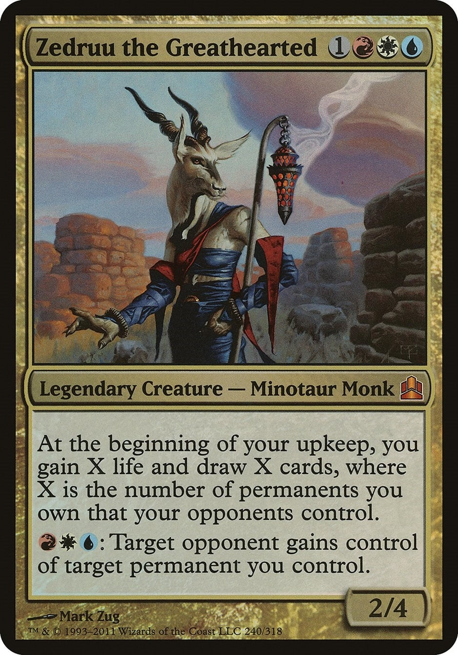 Image for Zedruu the Greathearted (Commander) (Oversize Cards) - Magic: The Gathering