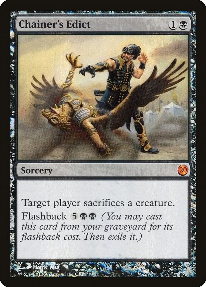 Image for Chainer's Edict (From the Vault: Twenty) (10) - Magic: The Gathering