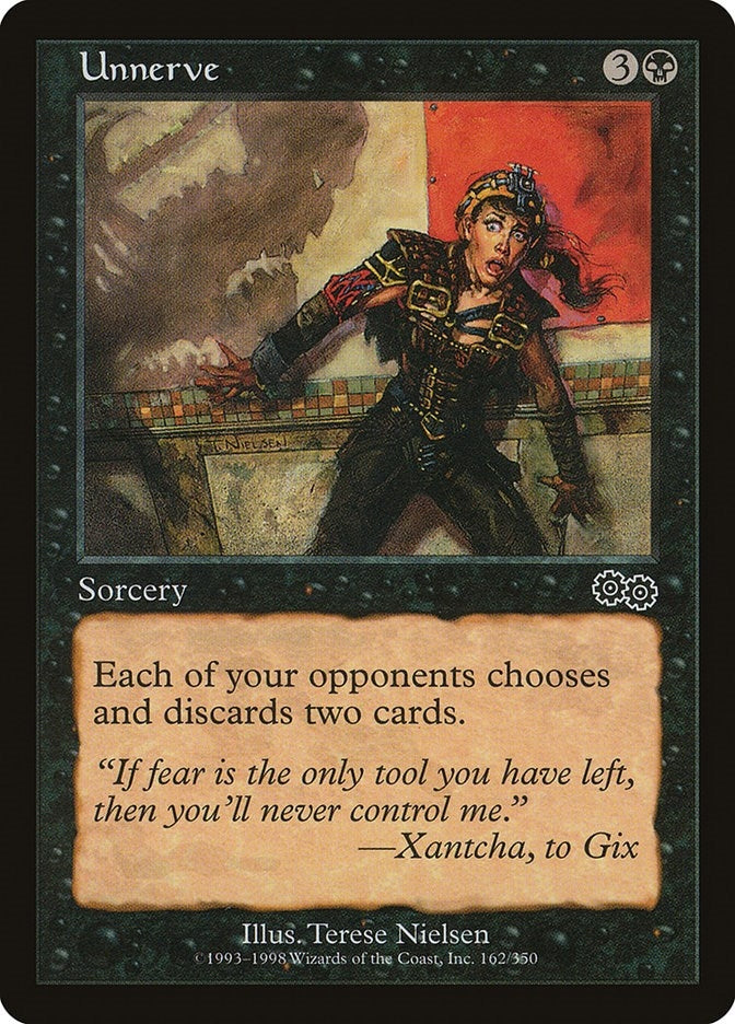 Image for Unnerve (Urza's Saga) (162) - Magic: The Gathering