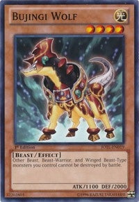 Image for Bujingi Wolf (Judgment of the Light) (JOTL-EN019) - YuGiOh