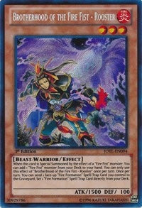 Image for Brotherhood of the Fire Fist - Rooster (Judgment of the Light) (JOTL-EN094) - YuGiOh