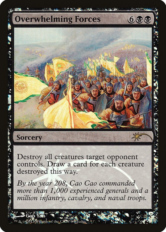 Image for Overwhelming Forces (Judge Promos) (6) - Magic: The Gathering