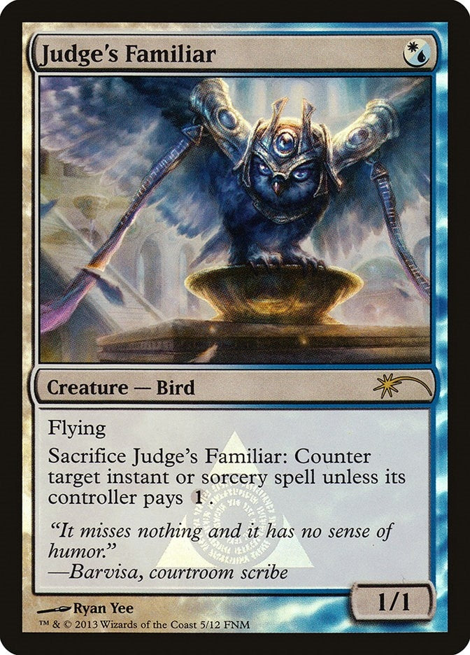 Image for Judge's Familiar (FNM Promos) (5) - Magic: The Gathering