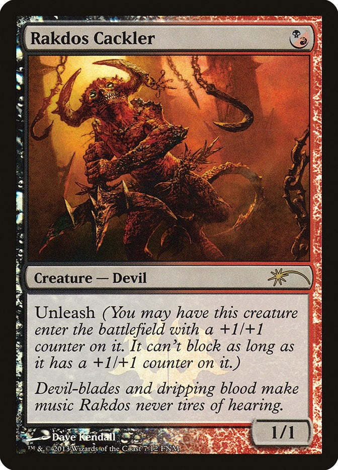 Image for Rakdos Cackler (FNM Promos) (7) - Magic: The Gathering