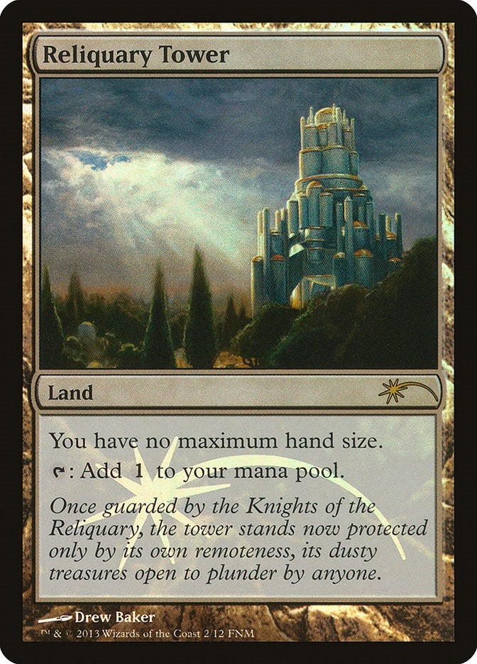 Image for Reliquary Tower (FNM Promos) (2) - Magic: The Gathering