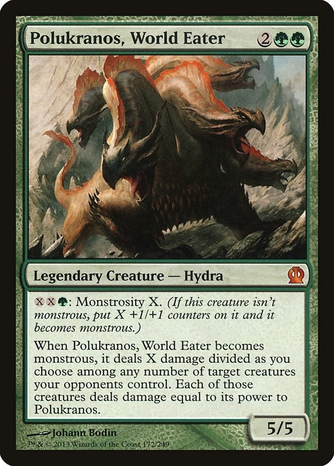 Image for Polukranos, World Eater (Theros) (172) - Magic: The Gathering