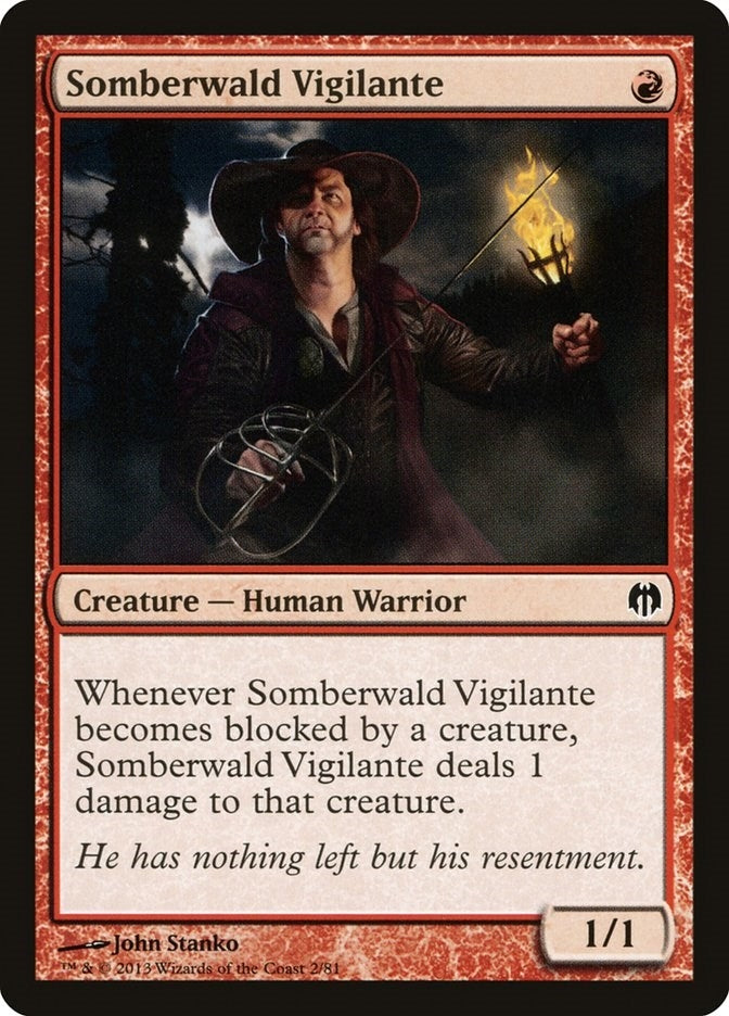 Image for Somberwald Vigilante (Duel Decks: Heroes vs. Monsters) (2) - Magic: The Gathering