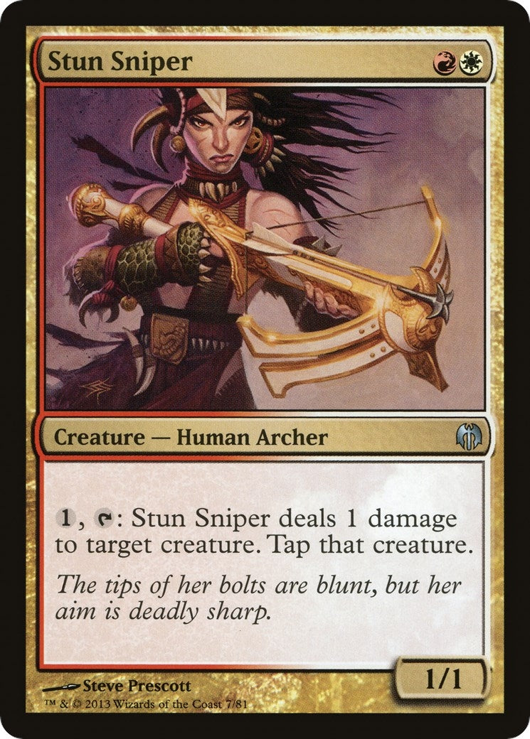 Image for Stun Sniper (Duel Decks: Heroes vs. Monsters) (7) - Magic: The Gathering