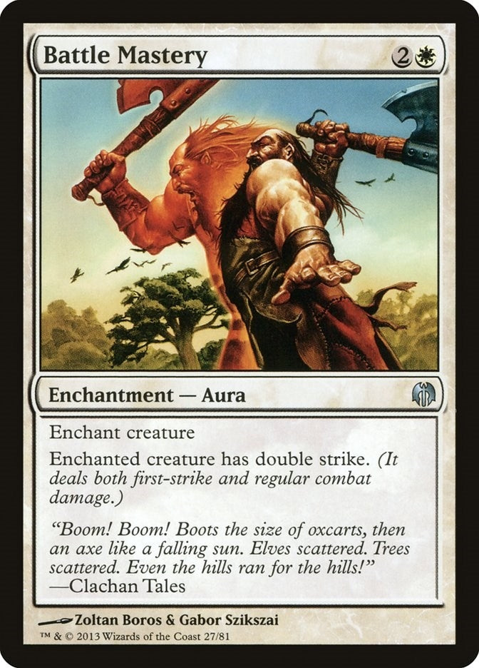 Image for Battle Mastery (Duel Decks: Heroes vs. Monsters) (27) - Magic: The Gathering