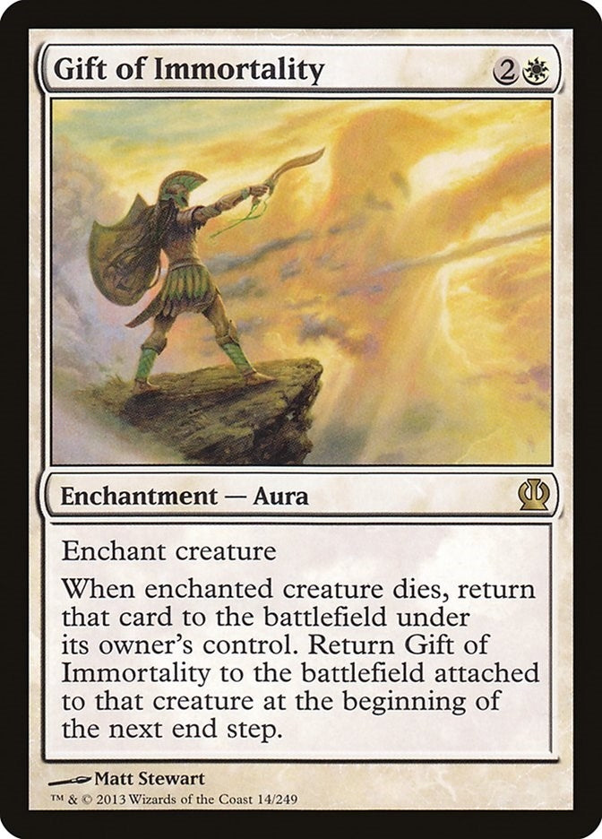 Image for Gift of Immortality (Theros) (14) - Magic: The Gathering